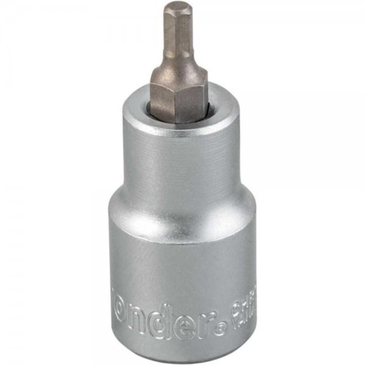 Soquete Hexagonal Encaixe 1/2'' 4 mm Vonder - 3