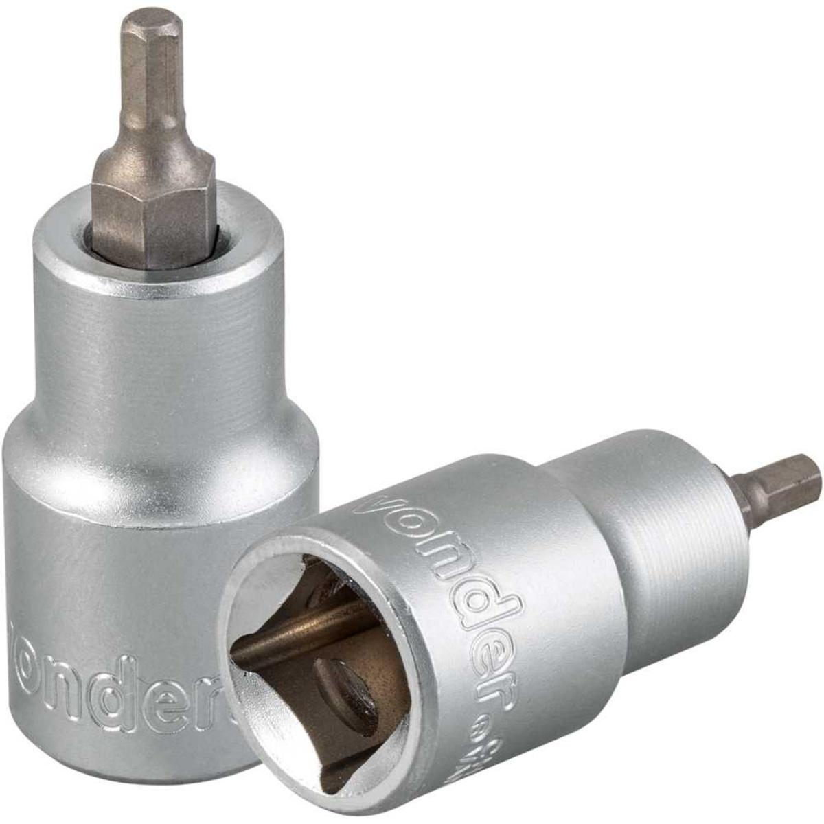 Soquete Hexagonal Encaixe 1/2'' 4 mm Vonder - 4