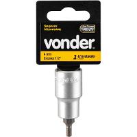 Soquete Hexagonal Encaixe 1/2'' 4 mm Vonder - 2
