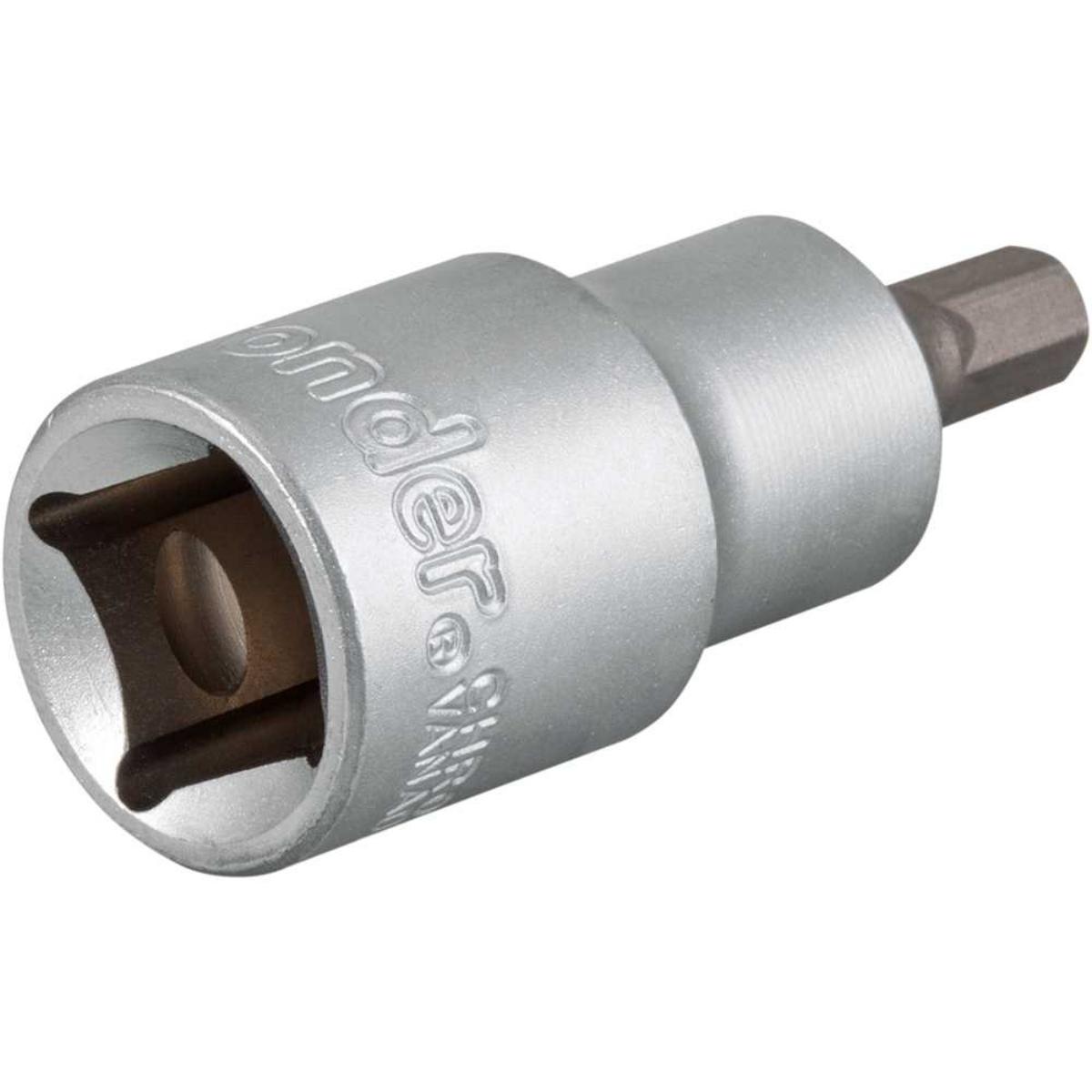 Soquete Hexagonal Encaixe 1/2'' 6 mm Vonder - 3