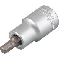 Soquete Hexagonal Encaixe 1/2'' 6 mm Vonder - 5