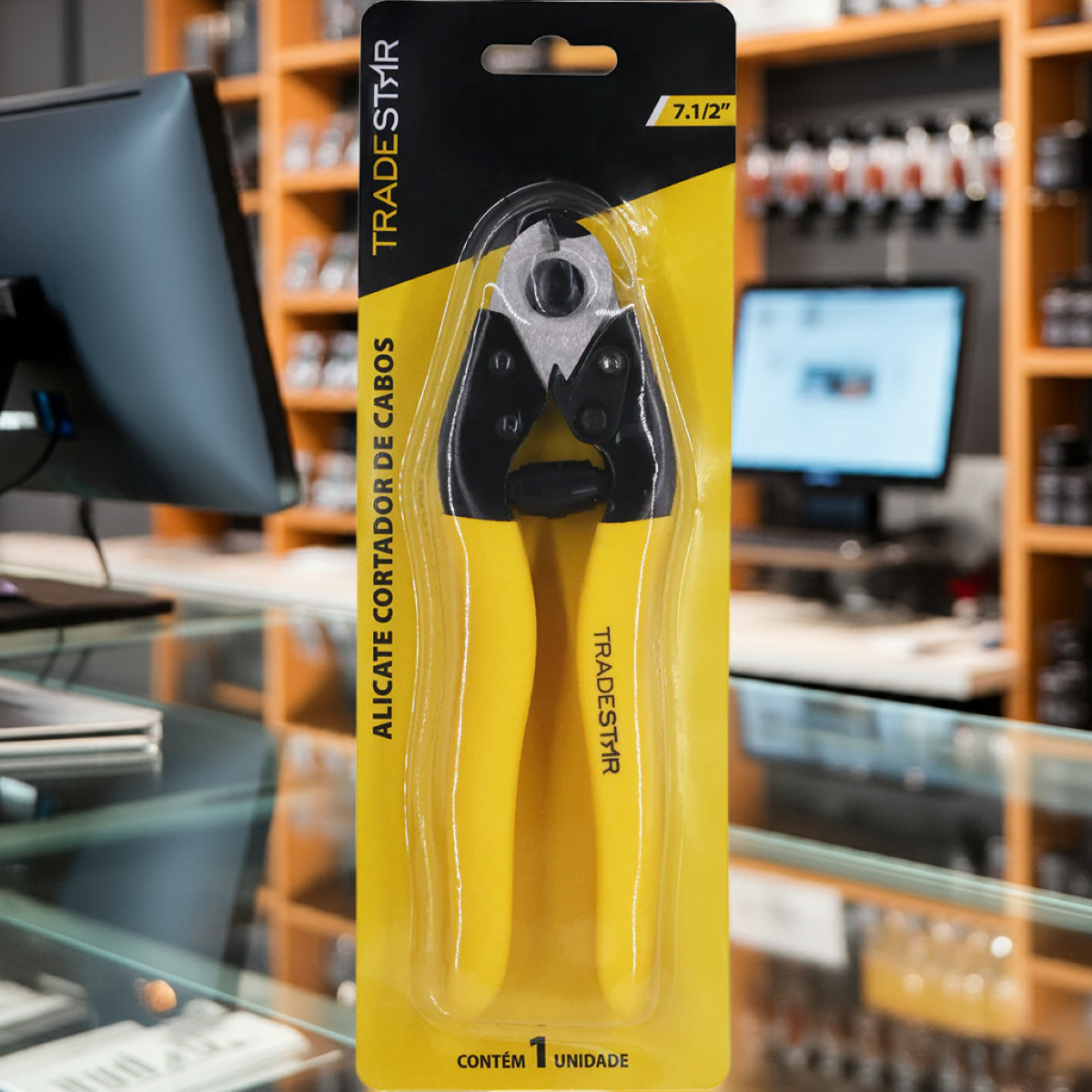 Alicate Cortador de Cabos 7.1/2'' Aço Carbono Tradestar - 6