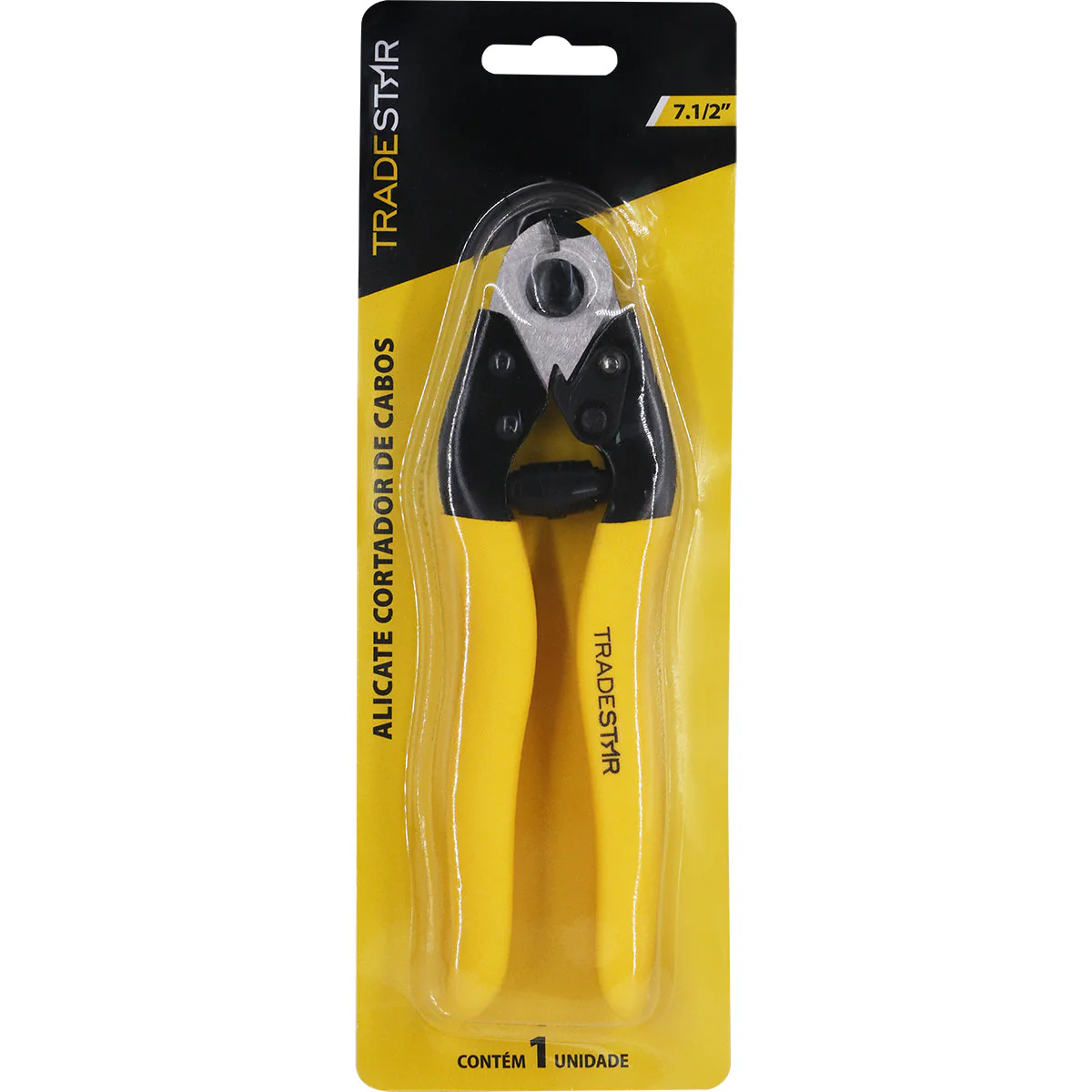 Alicate Cortador de Cabos 7.1/2'' Aço Carbono Tradestar - 9