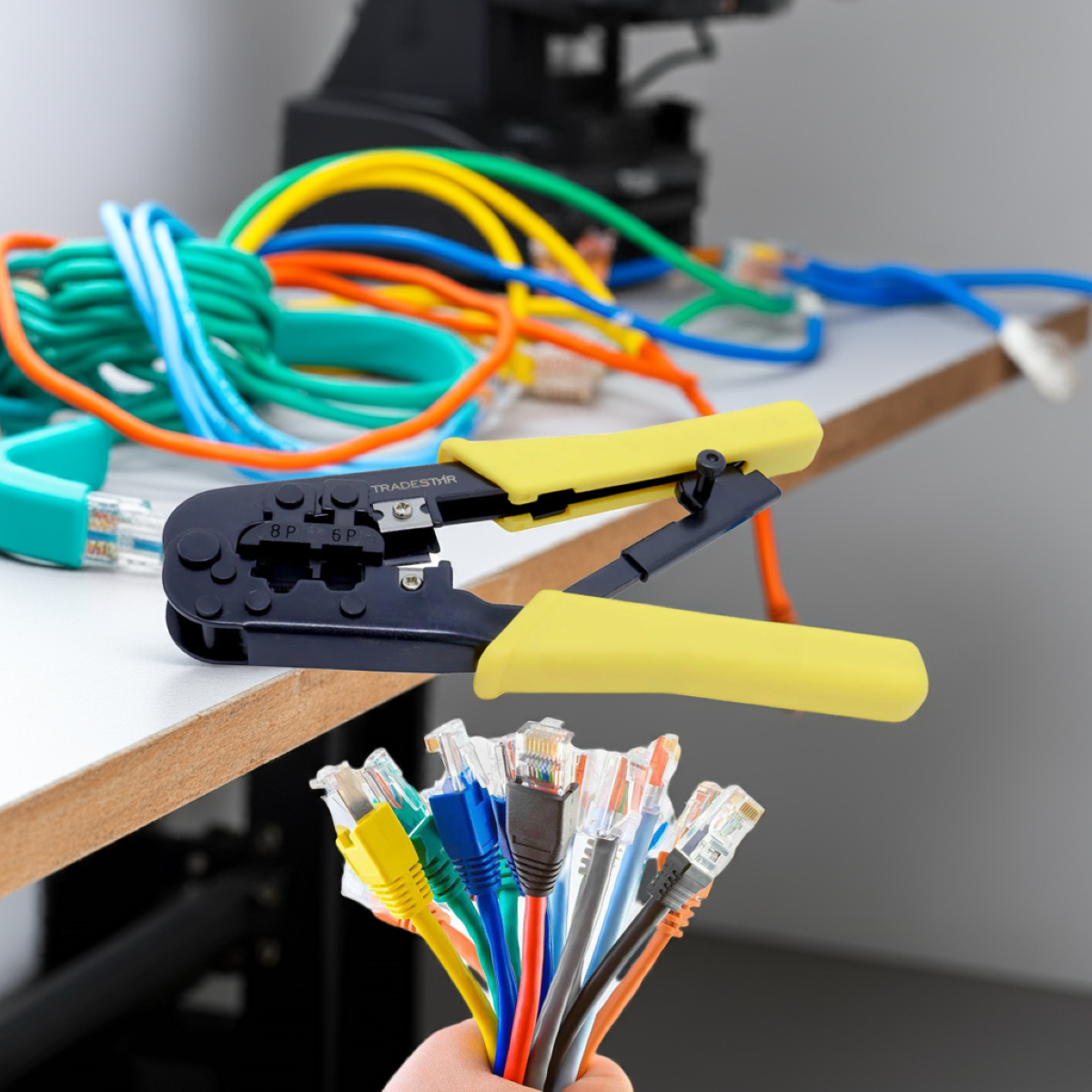 Alicate Crimpador Rj45 / Rj11 Tradestar - 8