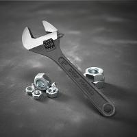 Chave Ajustável 8'' Aço Carbono Fosfatizado Tradestar - 7