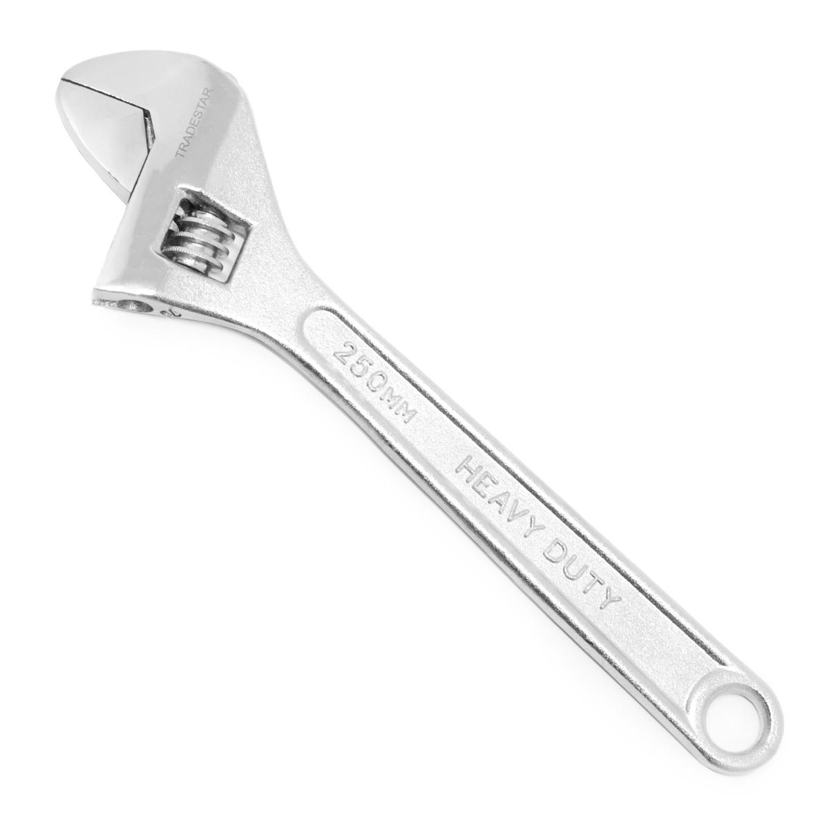 Chave Ajustável 10'' Aço Carbono Cromada Tradestar - 3