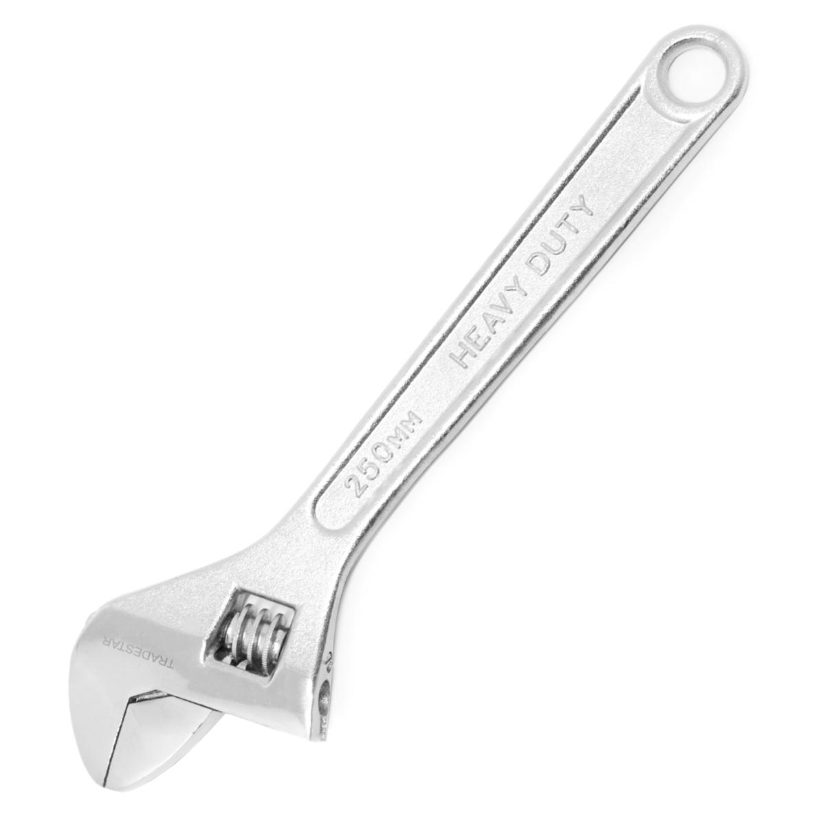 Chave Ajustável 10'' Aço Carbono Cromada Tradestar - 4