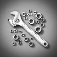 Chave Ajustável 10'' Aço Carbono Cromada Tradestar - 7