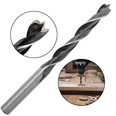 Broca 3 Pontas Madeira 10 x 120 mm Tradestar