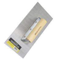 Desempenadeira Aço Lisa 12 x 25 cm Cabo Madeira Tradestar - 2