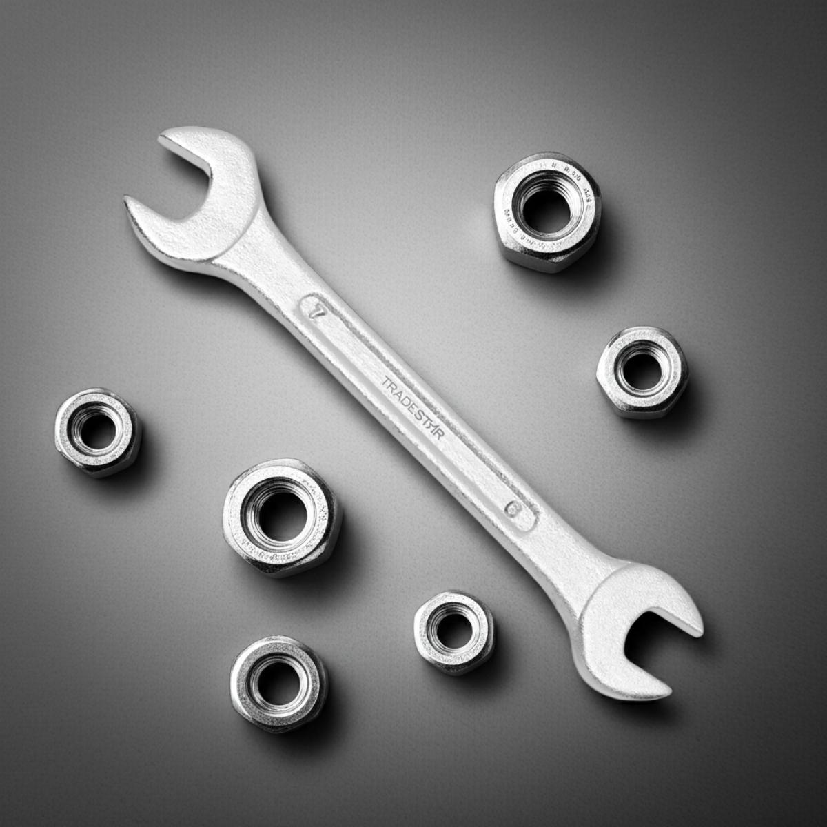 Chave Fixa 6 x 7 mm Aço Carbono Tradestar - 6