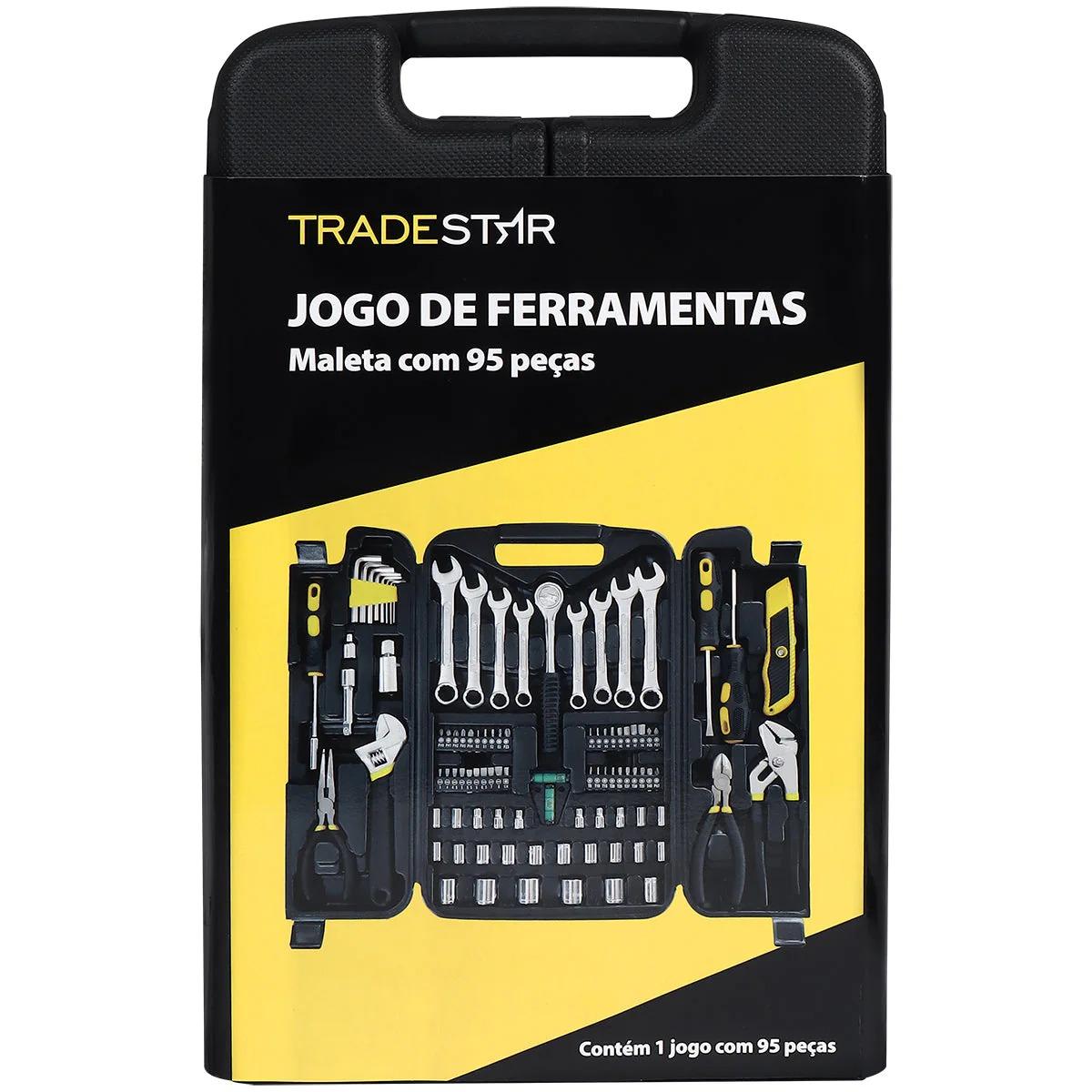 Jogo de Ferramentas 95 Peças Tradestar - 6