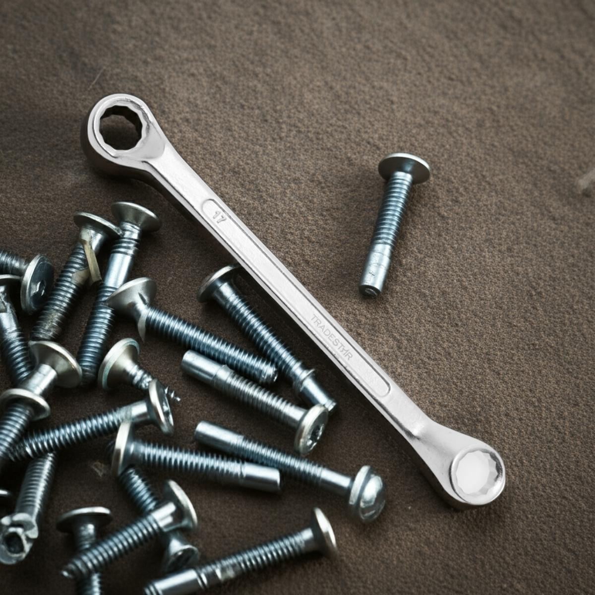 Chave Estrela 16 x 17 mm Aço Carbono Tradestar - 6