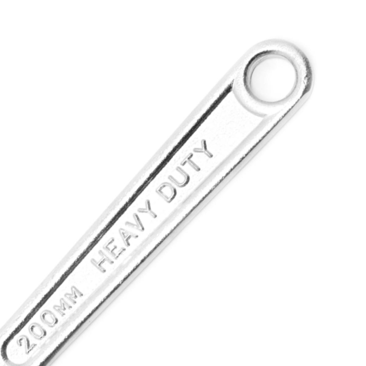 Chave Ajustável 8'' Aço Carbono Cromada Tradestar - 5