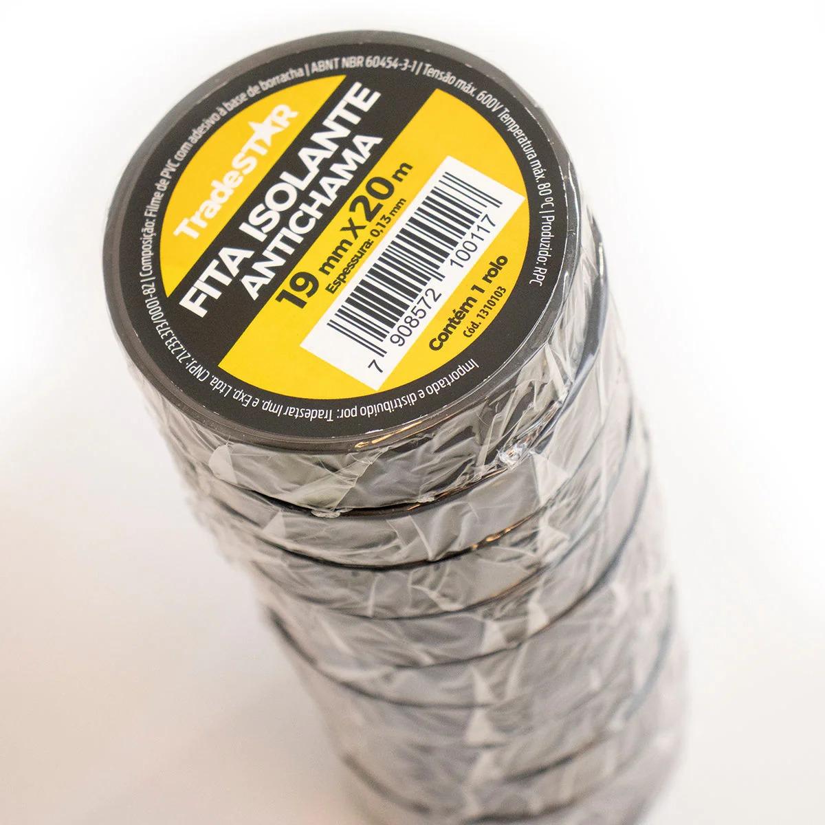 Fita Isolante 19 mm x 20 Metros Tradestar - 4