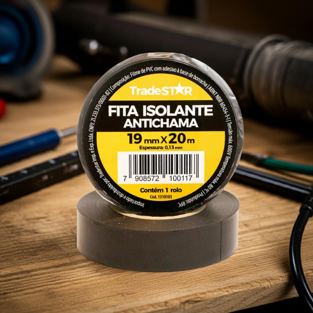 Fita Isolante 19 mm x 20 Metros Tradestar - 5