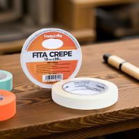 Fita Crepe 18 mm x 50 Metros Tradestar - 5