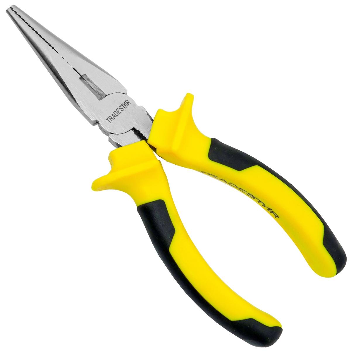 Alicate Bico Meia Cana 6'' Aço Carbono Niquelado Tradestar - 5