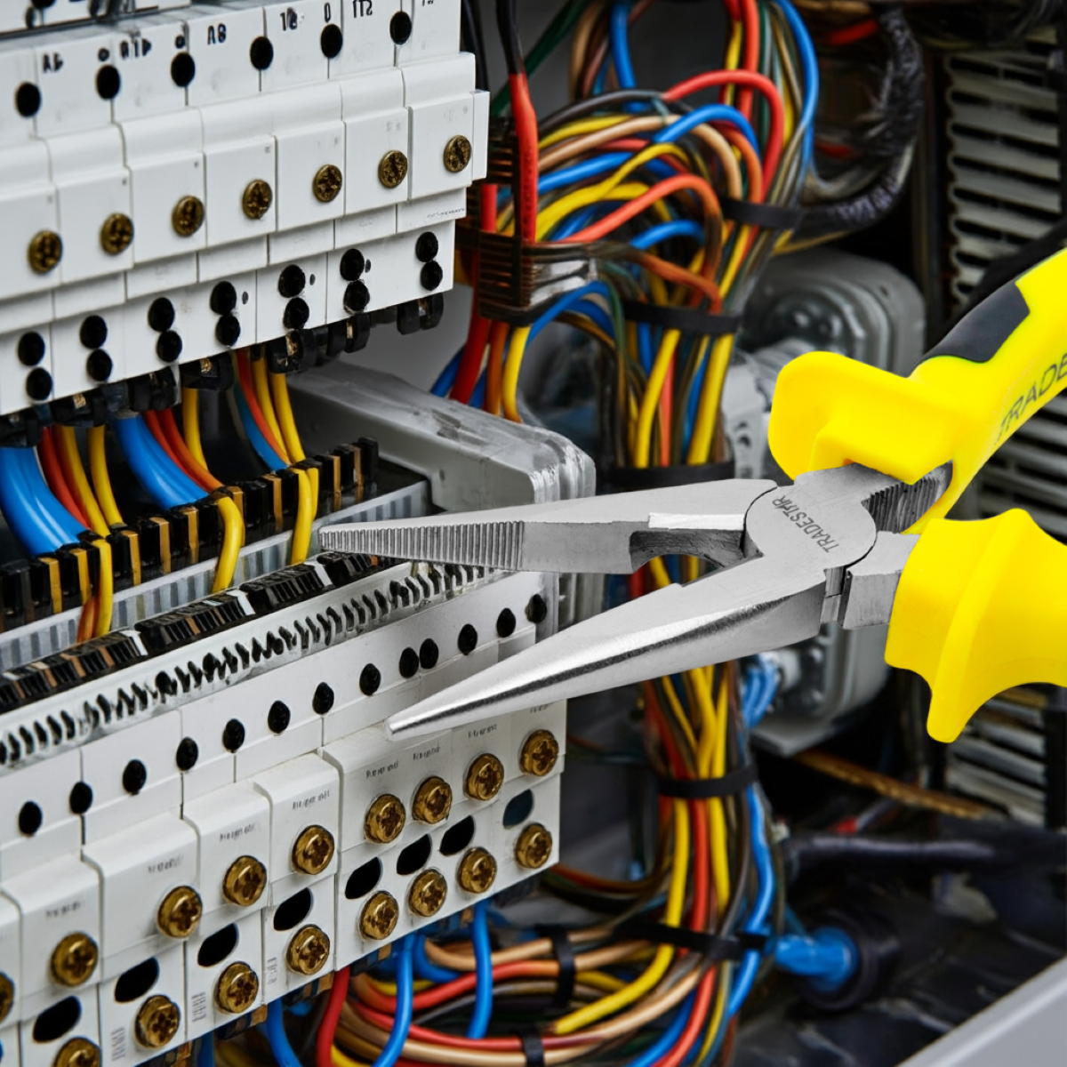 Alicate Bico Meia Cana 6'' Aço Carbono Niquelado Tradestar - 7