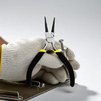 Alicate Bico Redondo 4.1/2'' Aço Carbono Tradestar - 5