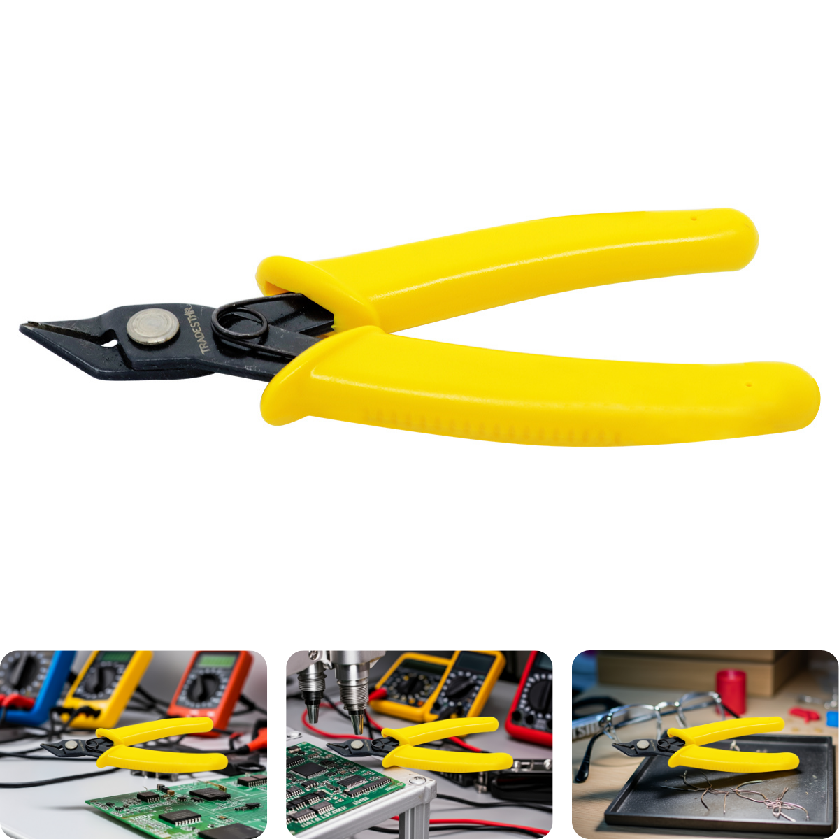 Alicate Corte de Precisao 5.1/2'' Aço Carbono Tradestar - 1