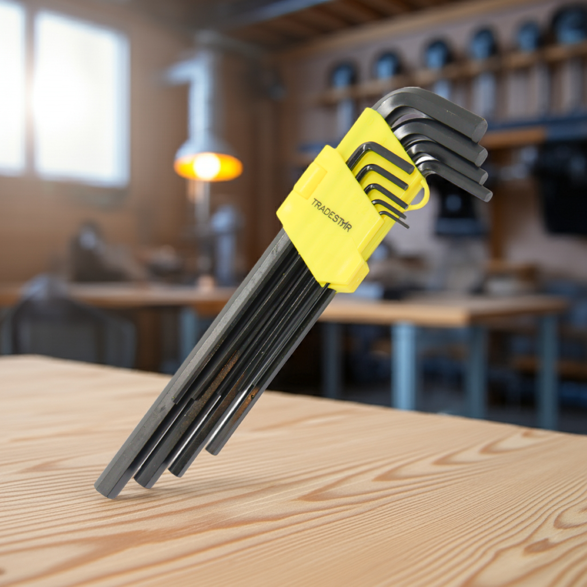 Jogo Chave Allen 1,5-10 mm Longo 9 Peças CR-V Tradestar - 8