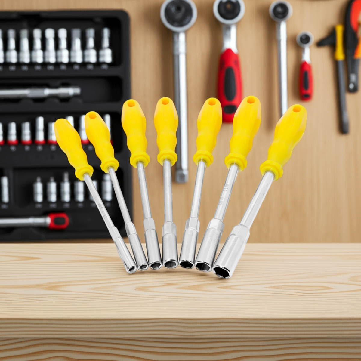 Jogo Chave Canhão 5 - 13 mm 7 Peças CR-V Tradestar - 4