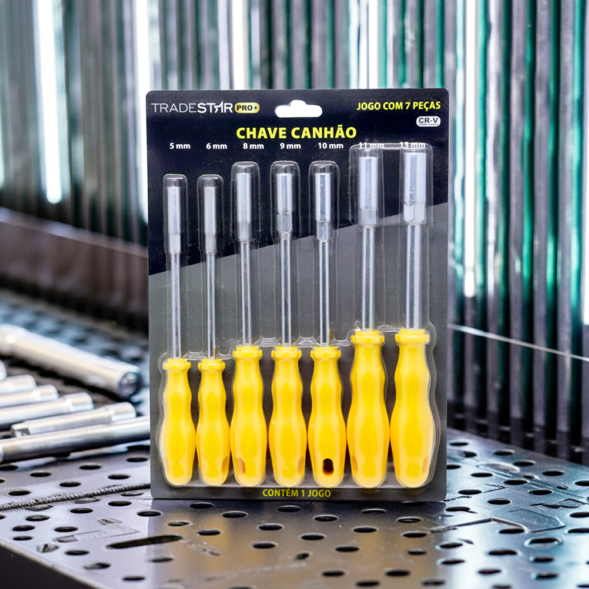Jogo Chave Canhão 5 - 13 mm 7 Peças CR-V Tradestar - 8