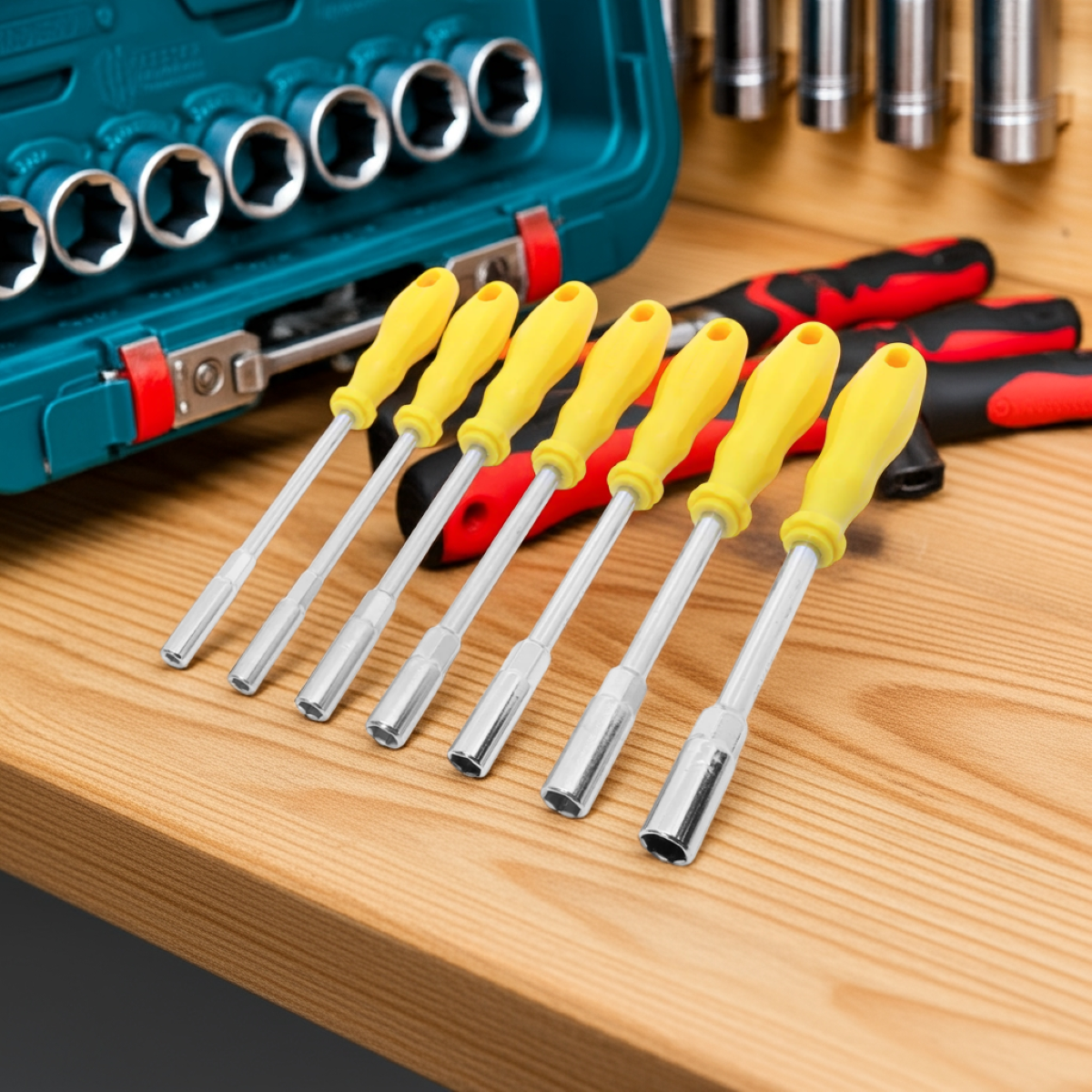 Jogo Chave Canhão 5 - 13 mm 7 Peças CR-V Tradestar - 9