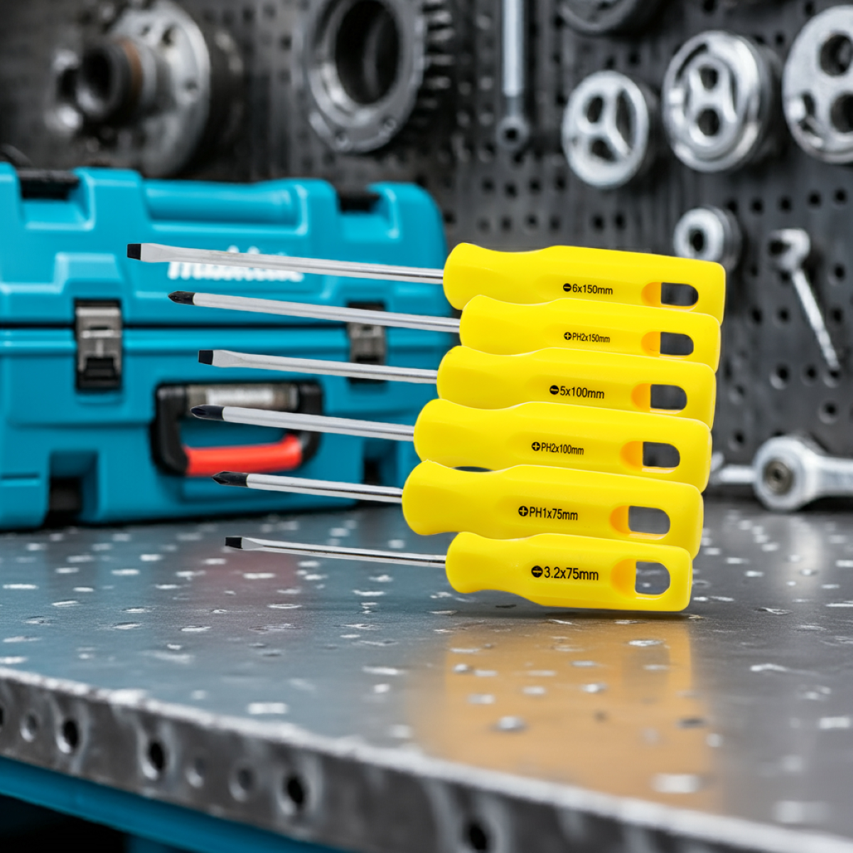 Jogo Chaves Fenda Phillips 6 Peças CR-V Tradestar - 6