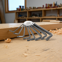 Jogo Chave Torx T9 - T40 Chaveiro 8 Peças Tradestar - 8