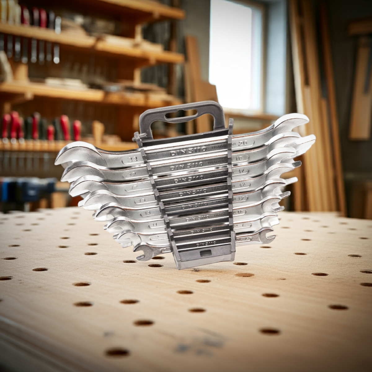 Jogo Chave Fixa 6 - 22 mm 8 Peças CR-V Tradestar - 4