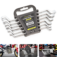 Jogo Chave Estrela 6 - 17 mm 6 Peças Aço Carbono Tradestar - 1