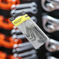 Jogo Chave Allen 1,5 mm - 8,0 mm Chaveiro 8 Peças Tradestar - 9