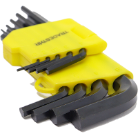 Jogo Chave Allen 1,5 - 10 mm Curto 9 Peças CR-V Tradestar - 2