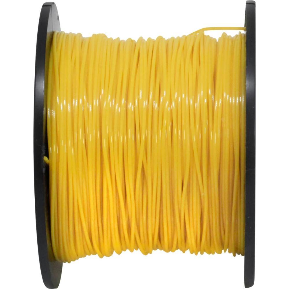 Linha Pedreiro Nylon 0,8 mm 100 Metros Amarela Tradestar - 3