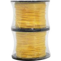 Linha Pedreiro Nylon 0,8 mm 100 Metros Amarela Tradestar