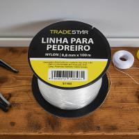 Linha Pedreiro Nylon 0,8 mm 100 Metros Transparente Tradestar - 6