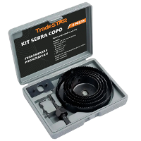 Jogo Serra Copo 64 - 127 MM Aço Carbono Tradestar - 7