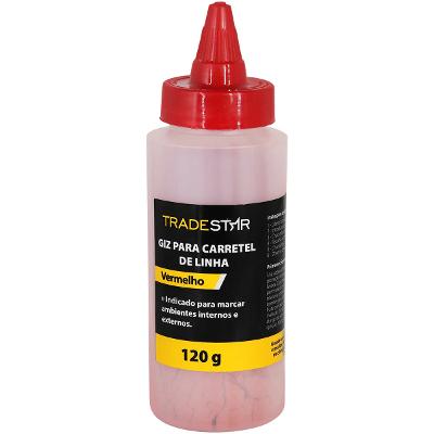 Giz para Carretel de Linha Vermelho 120 G Tradestar