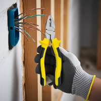 Alicate Universal 8'' Aço Carbono Niquelado Tradestar