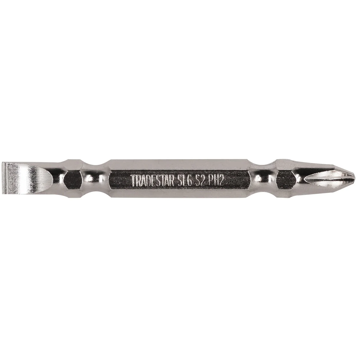 Bits Ponteira Dupla 65mm Ph2 1/4" Philips Fenda Pro Tradestar - 6