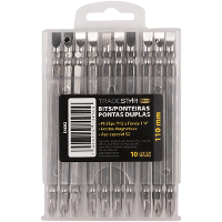 Bits Ponteira Dupla 110mm PH2 1/4" Philips Fenda Pro Tradestar - 7