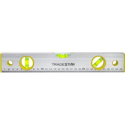 Nivel 12'' 3 Bolhas Alumínio Tradestar