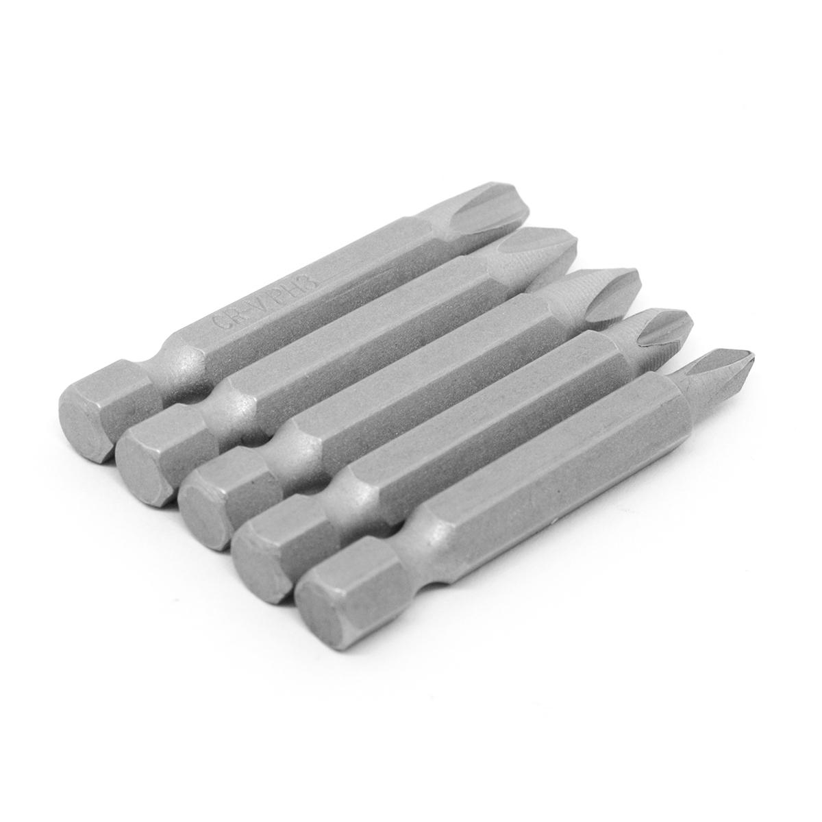 Jogo Bits Phillips 1/4'' 50 mm 5 Peças Tradestar - 5