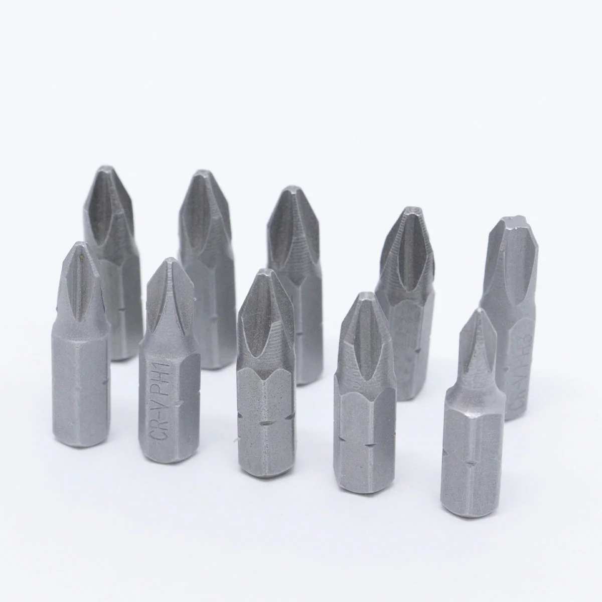 Jogo Bits Phillips 1/4'' 25 mm 10 Peças Tradestar - 6