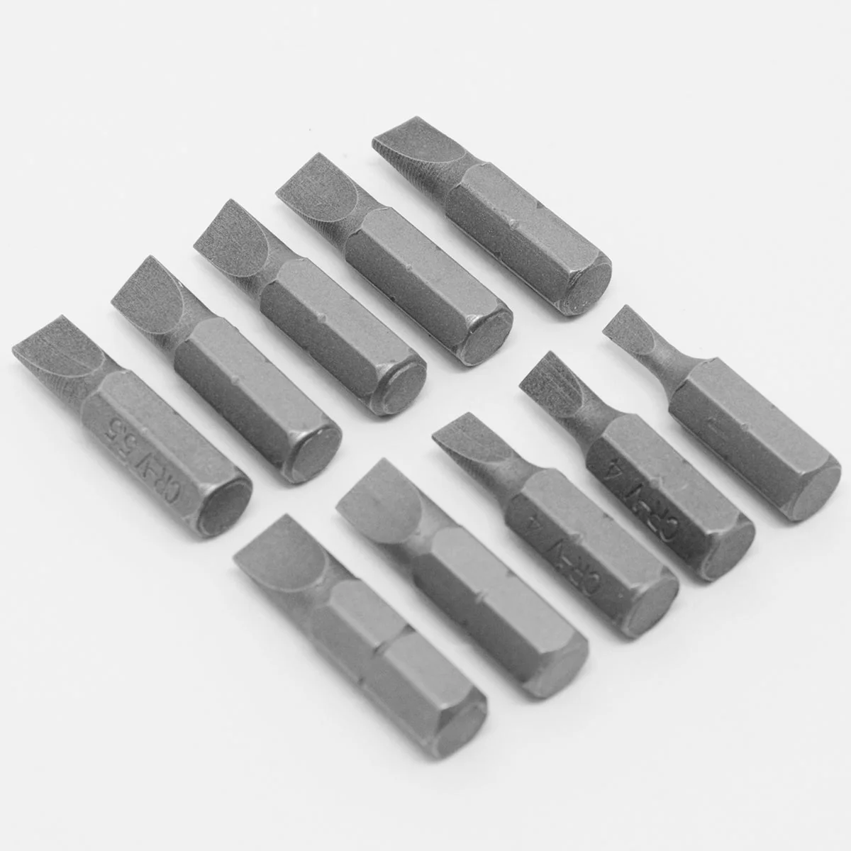 Jogo Bits Fenda 1/4'' 25 mm 10 Peças Tradestar - 6