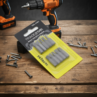 Jogo Bits Fenda 1/4'' 25 mm 10 Peças Tradestar - 3