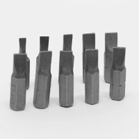 Jogo Bits Fenda 1/4'' 25 mm 10 Peças Tradestar - 5