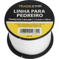 Linha Pedreiro Nylon 1,2 MM  x 100 Metros Trançada Tradestar - 3